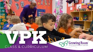 VPK Class and Curriculum - Growing Room Childcare
