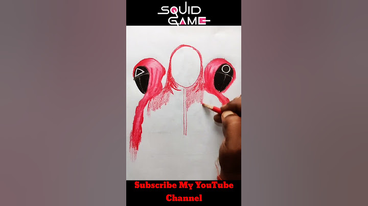 Squid Game Drawing, Pink Soldiers Drawing Squid Game #youtubeshorts  #squidgame  #shorts