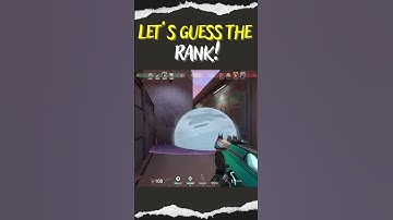 Let’s guess the rank / Valorant #10