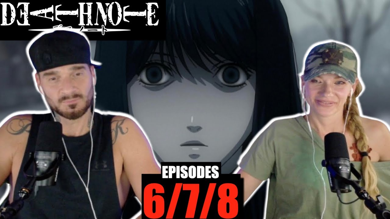 SHE FIGURED IT OUT?? | Death Note Ep 6-8 | REACTION [ENGLISH DUB] COUPLES FIRST TIME WATCHING