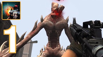 Zombie Hunter D-Day2 Gameplay Walkthrough Part 1 - Android