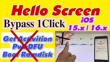 [NEW WAY 2023] Bypass HELLO SCREEN iOS 15.x | 16.x | No Need BOOT RAMDISK | #vienthyhG