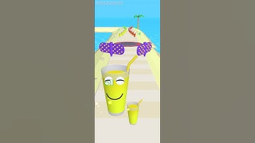 Juice Run 🍹🍷🍸 - Casual Game (Levels 53) Gameplay Walkthrough iOS, Android New Game 3D #shorts