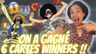 J'AI GAGNÉ MON 1ER TOURNOI (je remporte 4 winner et l'assistant 2) - ONE PIECE CARDGAME