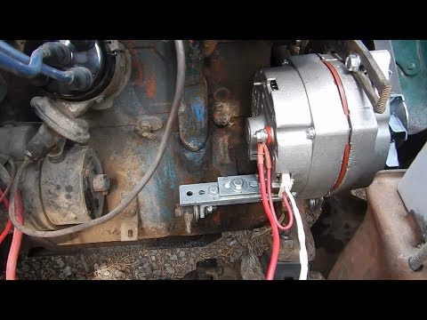 Guide For Automotive (Jeep) Generator To Alternator Conversion - Mounting and Wiring for Jeep CJ-5