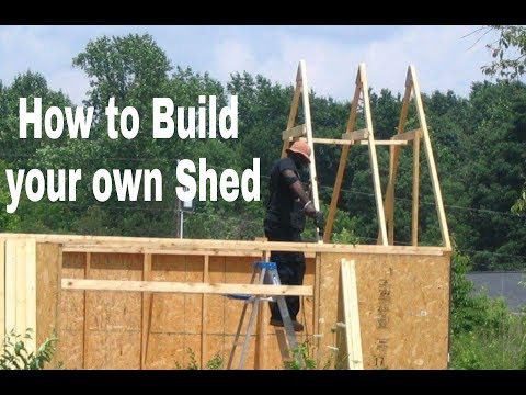 How to Build a $300 Shed by Yourself