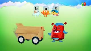 Alphablocks cbeebies x lettere