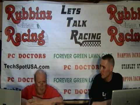 Let's Talk Racing TV Show 4/6/2011 raw footage