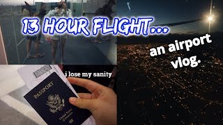 LAX at 12 a.m... i am not stable (airport vlog) | Vanessa Nagoya