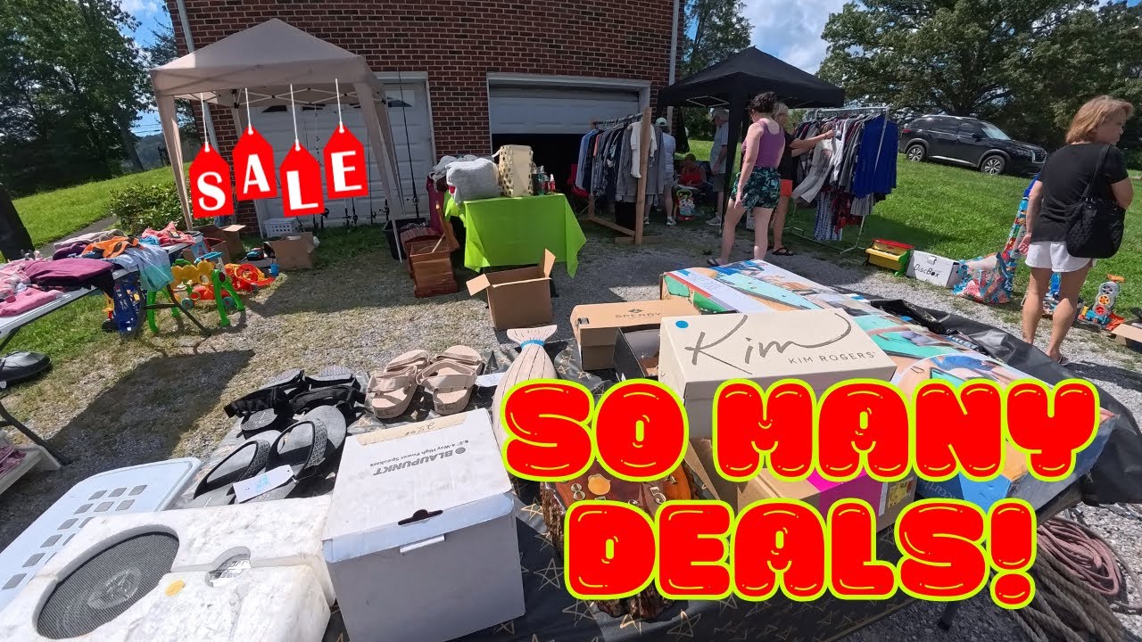 I Couldn't Stop BUYING at This Yard Sale!