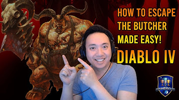 How to Escape The Butcher EASY! | Diablo 4