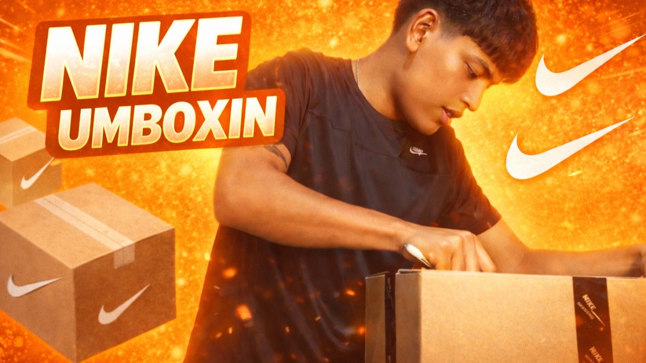 Caja Nike.Mi primera compra🛒🎁