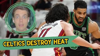 Celtics Dominate Heat in 104-84 Win and Defense Completely Suffocates Miami