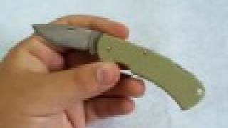 Knife Review : Zippo Cut-About Lite (Khaki) - YouTube