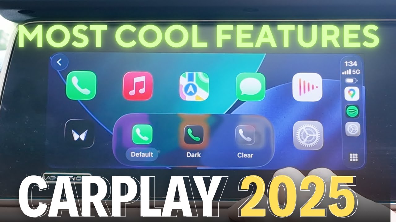 Apple CarPlay New Features 2025 | Full Video Playback, New Music Design, Widgets & More
