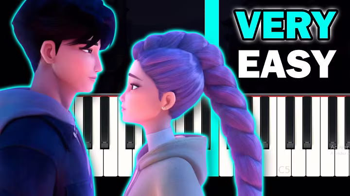 Free (Rumi & Jinu) - K-Pop Demon Hunters - VERY EASY Piano tutorial
