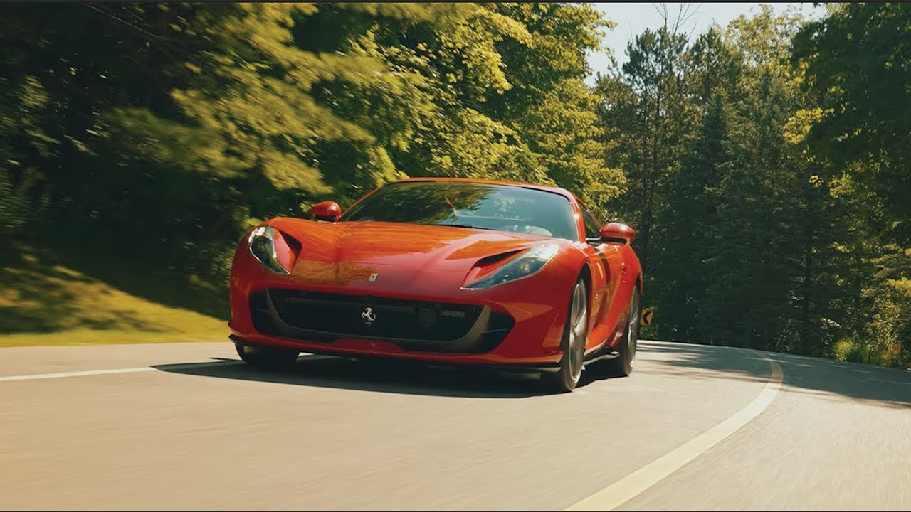 Taking delivery of a Ferrari 812 GTS