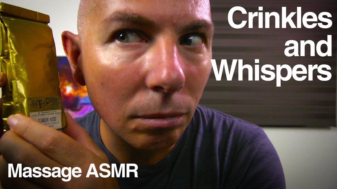 ASMR Crinkle Heaven 15 Whispering and Crinkle Sounds