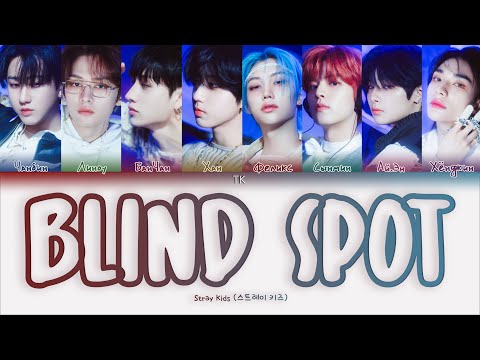 Stray Kids BLIND SPOT [ПЕРЕВОД НА РУССКИЙ/КИРИЛЛИЗАЦИЯ Color Coded Lyrics]