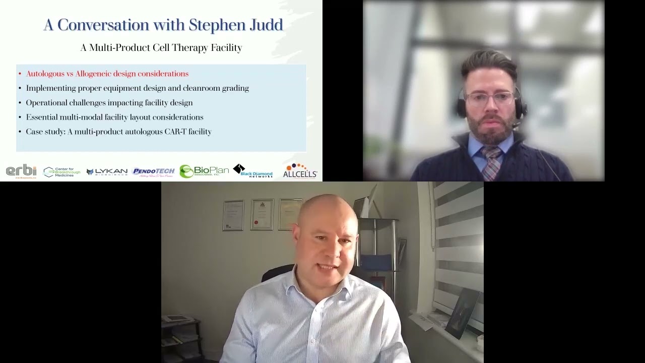 Cell Therapy Strategies - A Conversation with Stephen Judd