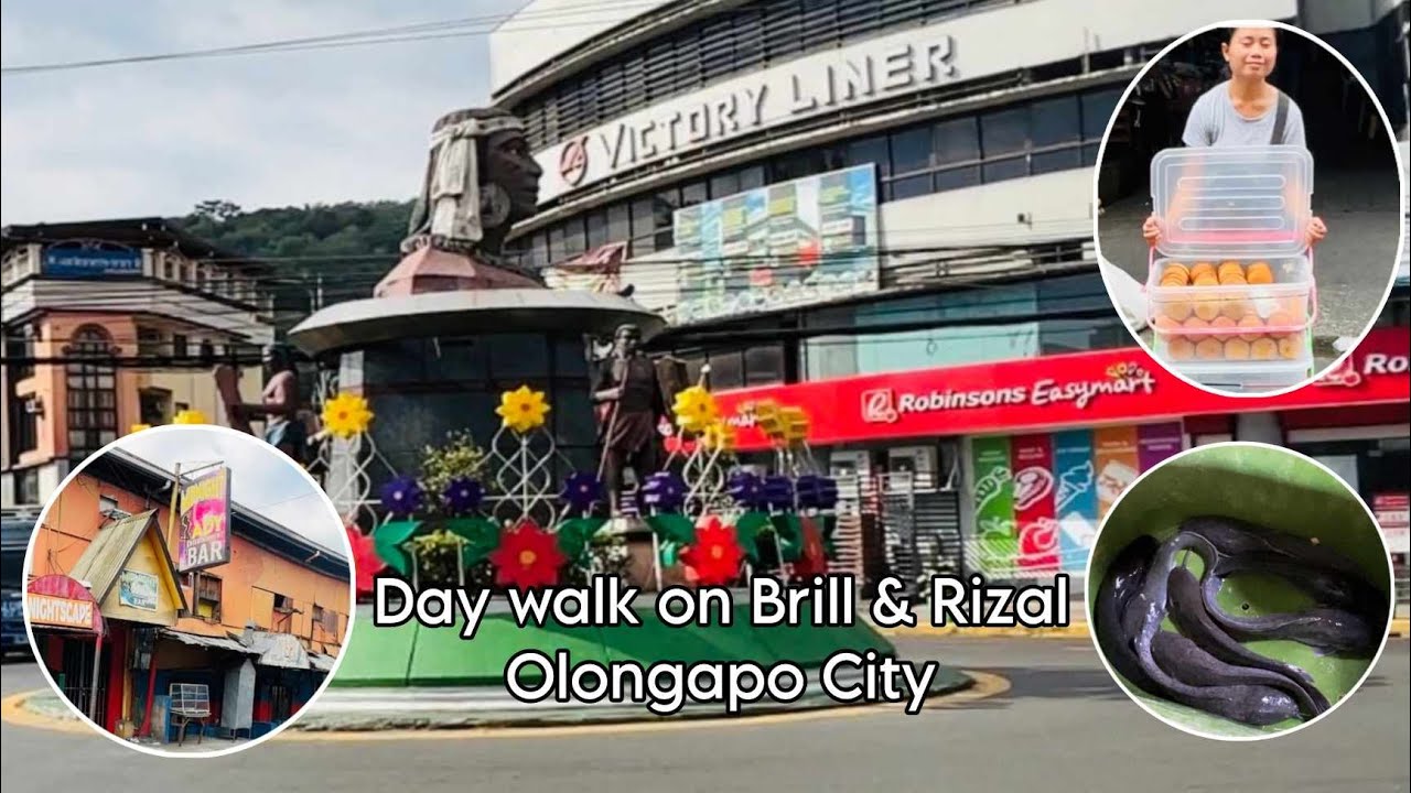 Olongapo My daily walk Rizal & Brill YouTube