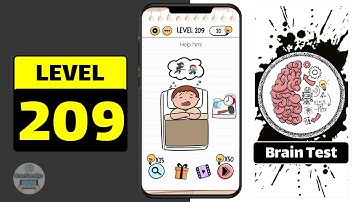 Brain Test Level 209 Walkthrough