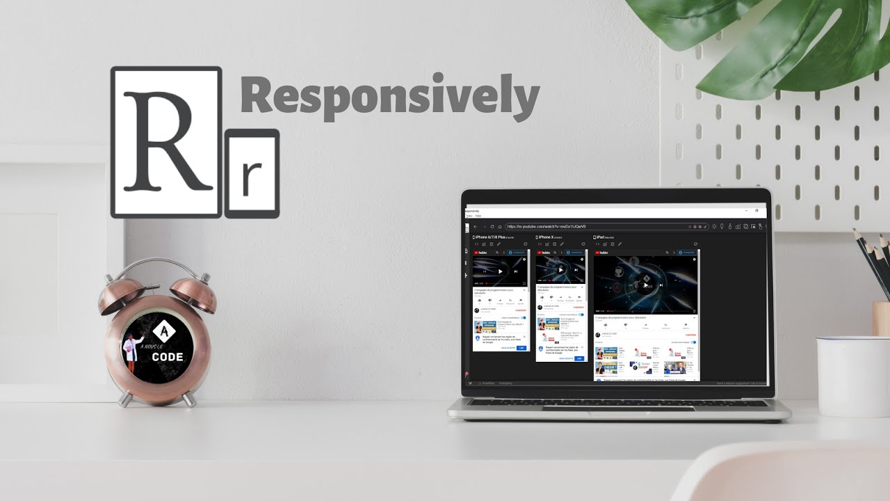 Rendre son site responsive facilement - YouTube