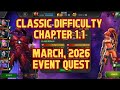 MCOC March Event Quest Classic Difficulty Chapter 1.1