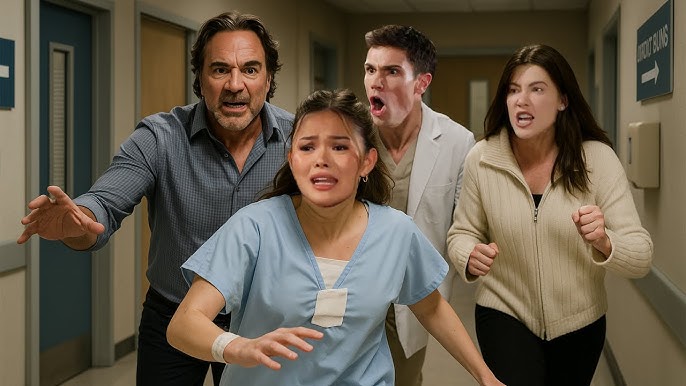 IT'S LUNA, CATCH HER!!' Luna got caught while trying to leave the hospital  | Bold and the Beautiful - YouTube