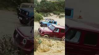 AMG G63 v Jimny v Wrangler OFF-ROAD!