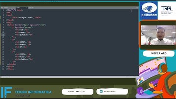 Pemrograman Berbasis Web - (Praktikum) HTML Tutorial bagian 2