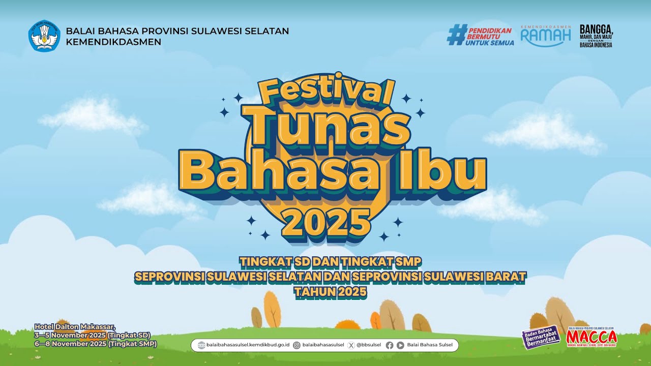 🔴 Festival Tunas Bahasa Ibu 2025