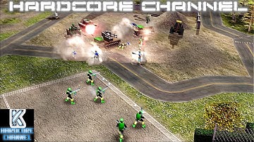 Command & Conquer Generals: Zero Hour - прохождение - Hardcore - ГЛА =4= Удар из тени