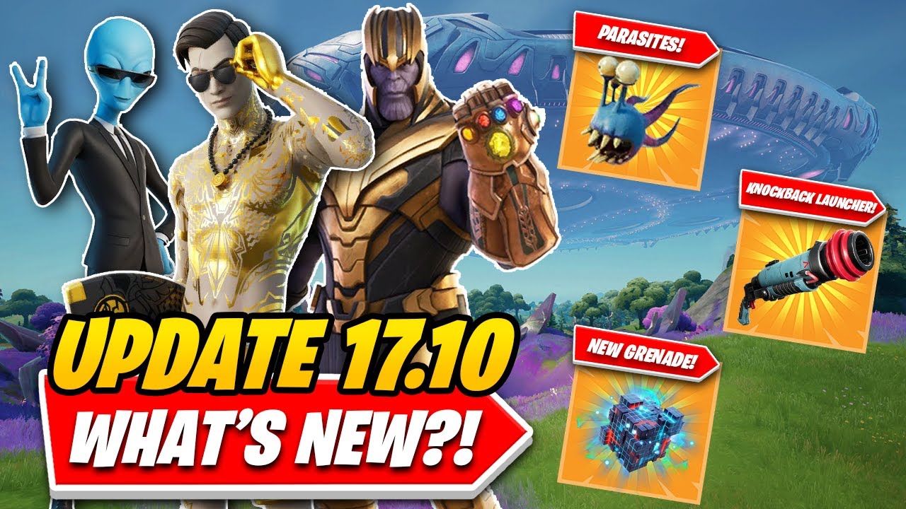 Fortnite Update 17.10: EVERYTHING You NEED TO KNOW In UNDER 5 MINUTES! (New Weapons, POIs & More!)