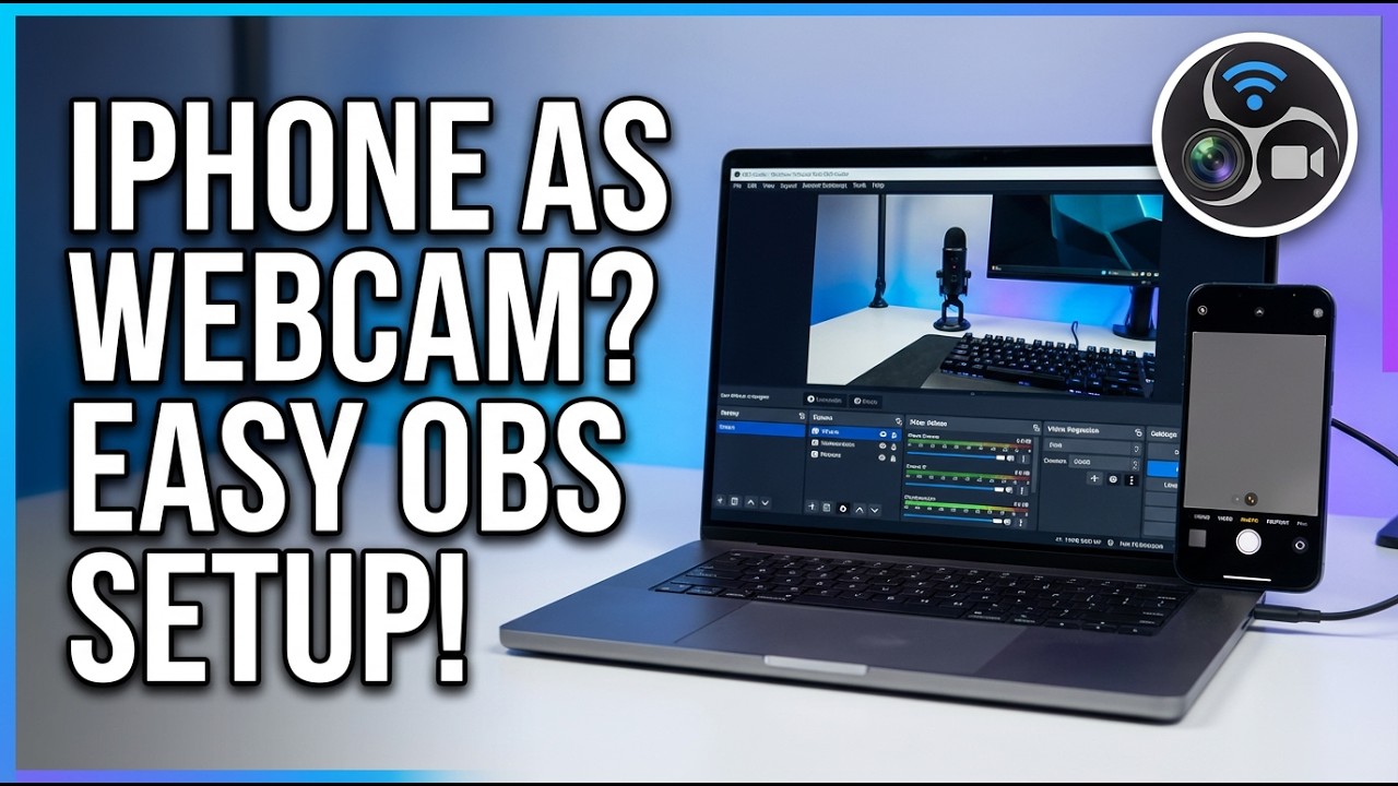 How to Use iPhone as Webcam in OBS – Step by Step Tutorial - YouTube
