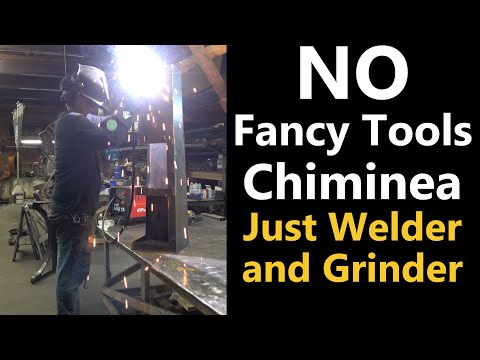 No CNC Chiminea. Beginner Welding Project with Plans thumbnail