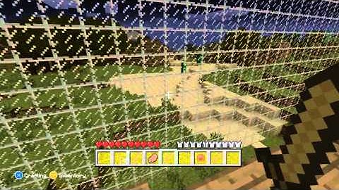 Minecraft Xbox: Hunger Games - Original Xbox 360 MAP - CRAZY BATTLE