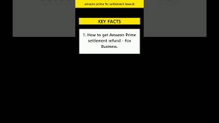[실시간 7위] amazon prime ftc settlement lawsuit - 1. amazon prime ftc settlement lawsuit 관련 최신 동향 업데이트