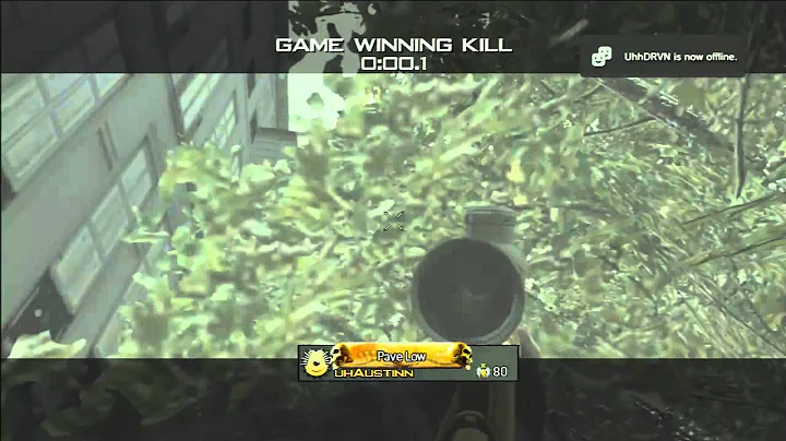 insane Mw3 private match shot