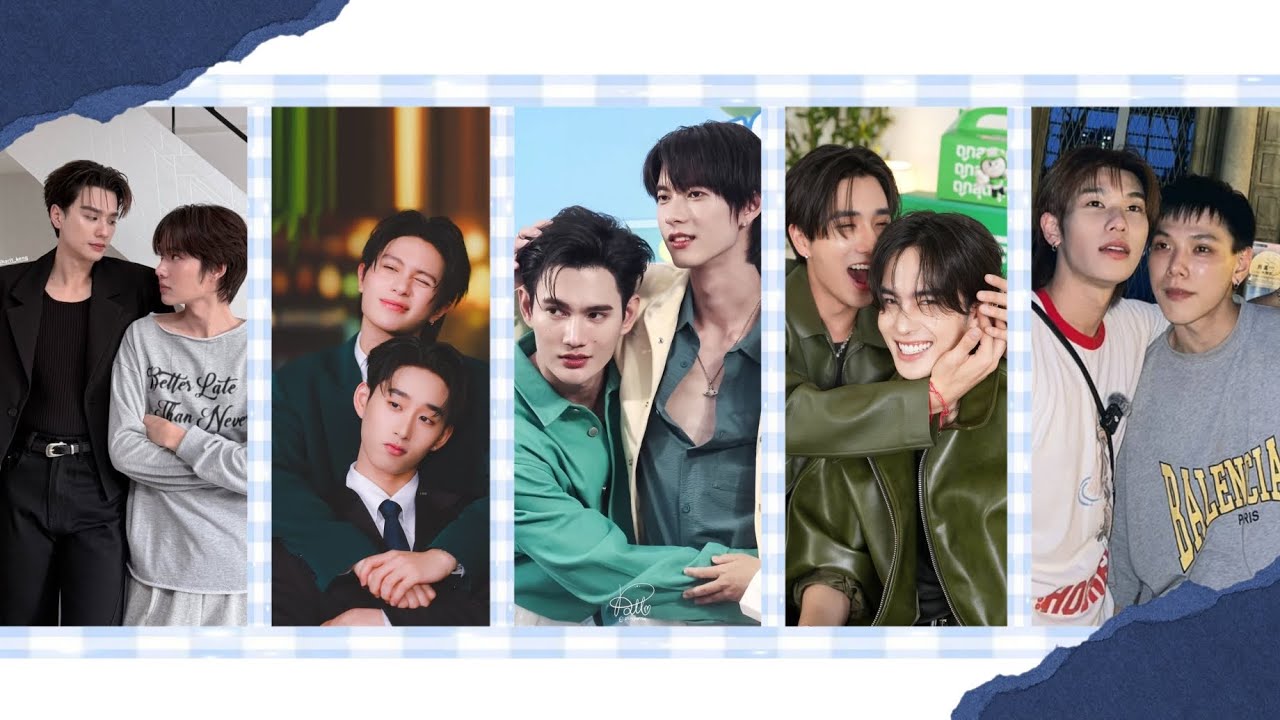 Thai BL Actors TikTok Compilation