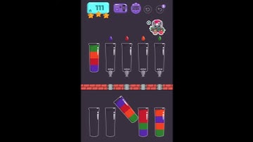 Cups - Water Sort Puzzle Level 111 ⭐️⭐️