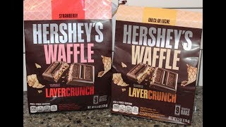 Hershey’s Waffle Layer Crunch: Strawberry & Dulce De Leche Review