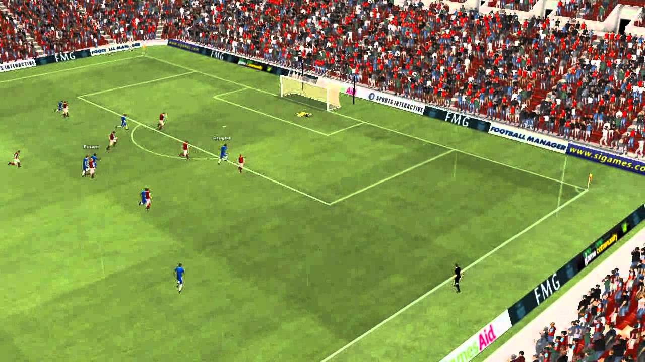 Aston Villa vs Chelsea - Essien Goal 17 minutes - YouTube