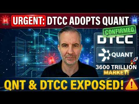 HUGE QNT TOKEN BOMBSHELL! DTCC 100% CONFIRMED! MUST WATCH!