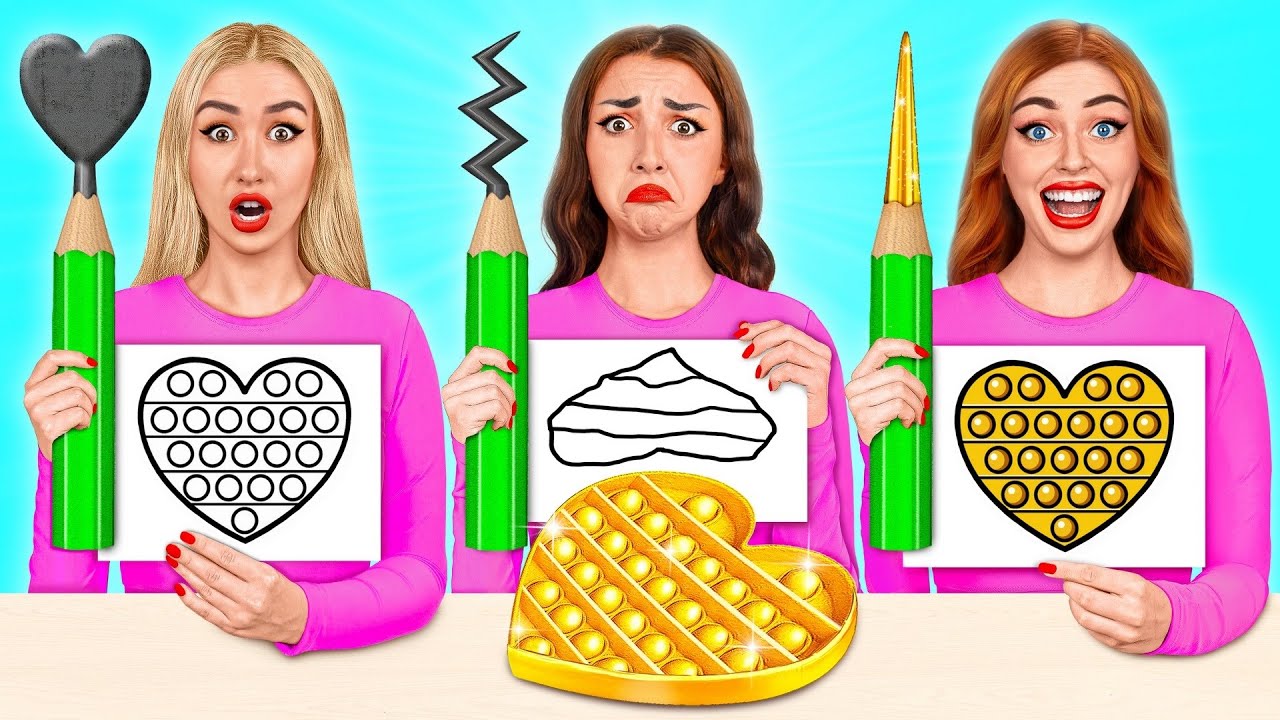 Who Draws it Better Take The Prize | Awesome Art Hacks by Funny DO ...