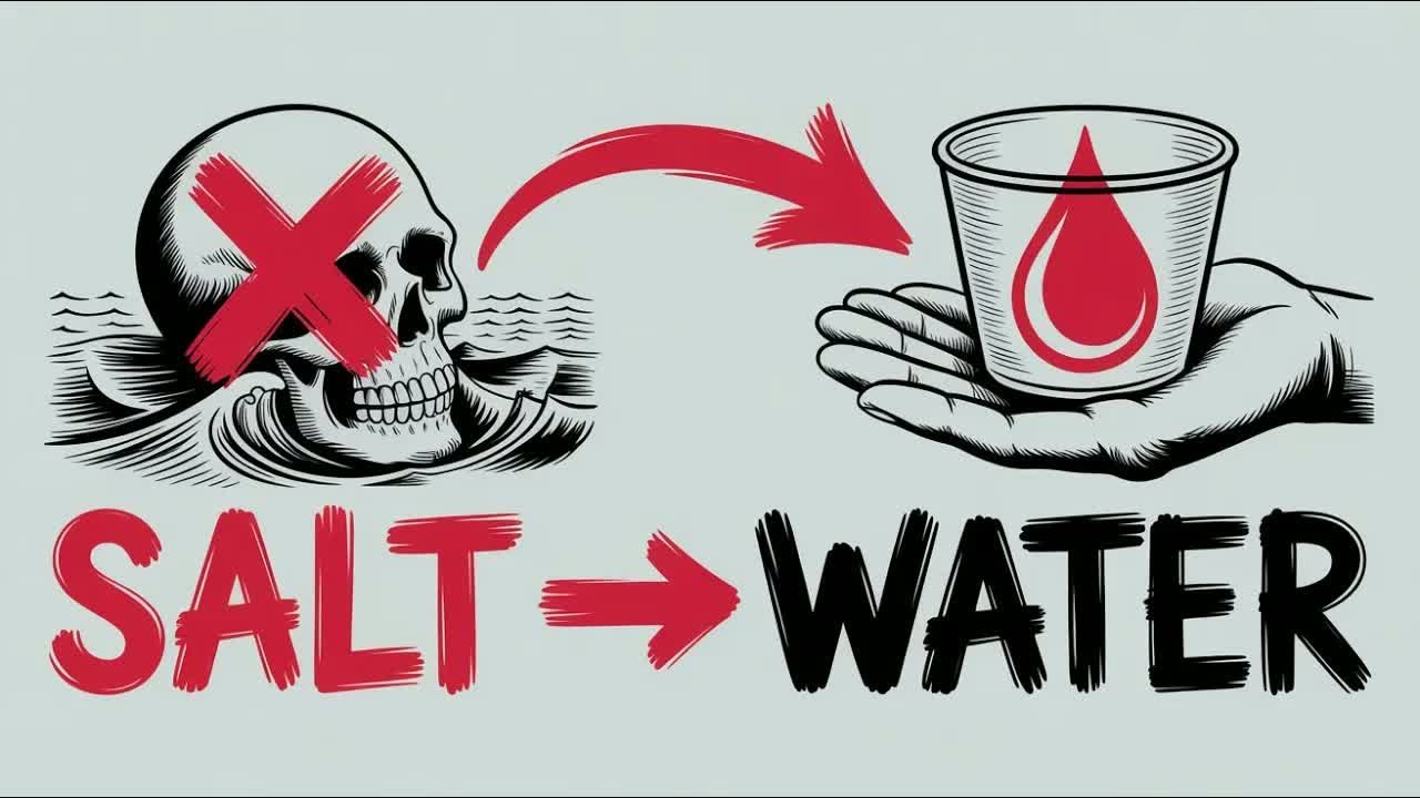 Turn Saltwater into Drinkable Water in Minutes – No Power, No Problem (Apocalypse Proven)