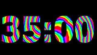 35 Minute Timer Color Swirl