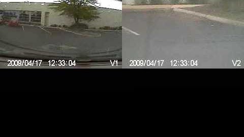 Derytech AutoCam captures license plate on a rainy day!