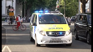British Transport Police / 2021 Mercedes Vito / Network Incident Response Vehicle / Responding