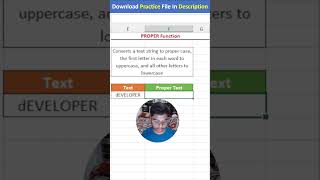 Master the Excel PROPER Function | Capitalize Text Easily
